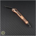 (#401-CP-DLC) Microtech Siphon II Pen Copper - Front
