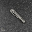 (#401-SS-AP) Microtech Siphon II Pen Apocalyptic Stainless Steel Hardware - Back