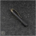 (#401-SS-BKBZAP) Microtech Siphon II Pen Black - Back