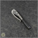 (#401-SS-BK) Microtech Siphon II Pen Black Stainless Steel Hardware - Back