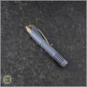 (#401-SS-GY) Microtech Siphon II Pen Gray - Back