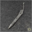 (#401-SS-SW25) Microtech Siphon II Pen Stainless 25th Anniversary - Front