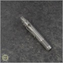 (#401-SS-SWSS) Microtech Siphon II Pen Stainless Signature Skull - Back