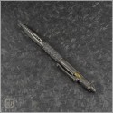 (#403-Ti-SPTRI) Microtech Kyroh Titanium Pen Shot Peened - Back