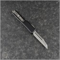 (#419W-10S) Microtech UTX-70 Warhound Stonewash - Back