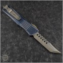 (#619-13D) Microtech Troodon Hellhound Tanto Bronzed Plain - Back