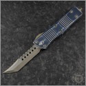 (#619-13D) Microtech Troodon Hellhound Tanto Bronzed Plain - Front