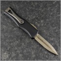 (#702-15) Microtech Hera D/E Bronzed Fully Serrated - Back