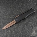 (#702-1PVDRGS) Microtech Rose Gold Hera D/E - Front