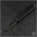 (#719-1DLCTSH) Microtech UTX-85 Hellhound Tanto Shadow DLC - Front