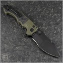 (#ADV-Jav-OD) ADV Tactical Javelin OD Green Black Blade - Back