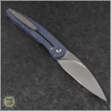 (#BK-EXP-04) Brown Knives Blue Exponent Front Flipper - Back