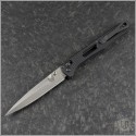 (#BM-FACT-01) Benchmade 417 FACT Stonewash Plain - Front