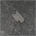 (#BSC-Dawg-001) Blackside Customs Dawg Tag bottle opener - Back