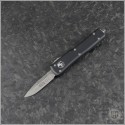 (#CA148-10) Microtech CA Legal UTX-70 S/E Stonewash Plain - Front