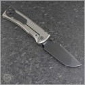 (#CK-229I-DLC) Chaves Knives Redencion 229 Integral Titanium DLC Drop Point - Back