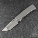 (#CK-229R-TTi) Chaves Knives Redencion 229 Full Titanium Tanto - Front