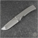 (#CK-229RKS-Ti-DP) Chaves Knives Redencion 229 Kickstop Ti Drop Point - Front