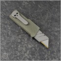 (#CK-CHUB-OTF-003) Chaves Knives OD Green CHUB OTF Cross Hatch - Back