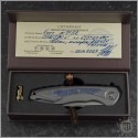 (#CT-Chest-01) Cultrotech Chest S/E Stonewash Plain - Blue Micarta - Additional View