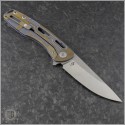 (#Cultro-Ares-001-C) Cultrotech Knives Customized Ares Stonewash Plain - Back