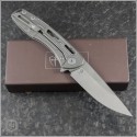 (#Cultro-Ares-001) Cultrotech Knives Ares Stonewash Plain - Back