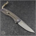 (#Cultro-Ares-002-C) Cultrotech Knives Customized Ares Stonewash Plain - Back