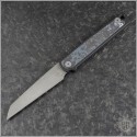 (#Cultro-Slim-005) Cultrotech Knives Slim Slipjoint Carbon Fiber - Front