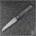 (#Cultro-Slim-007) Cultrotech Knives Slim Slipjoint Carbon Fiber - Front