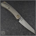 (#Cultro-Urs) Cultrotech Knives Urs Polished Stonewash - Back