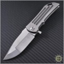 (#DDR-DOM-001) Darrel Ralph Dominator - Damasteel Blade - Front