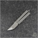 (#DRD-MPara-001) D Rocket Design Micro Parabellum Balisong - Front