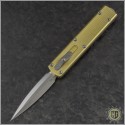 (#DRD-Zulu-01) D Rocket Design Zulu Aluminum Bronze Top w/ Pocket clip - Front