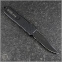 (#GT-113112) Guardian Tactical Recon-040 Black Tactical S/E Part Serrated - Back