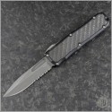 (#GT-92512) Guardian Tactical Recon-035 CF Inlay Stonewash S/E Serr - Front