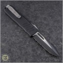 (#GT-93212) Guardian Tactical Recon-035 Two-Tone Black S/E Serrated - Back