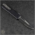 (#GT-93212) Guardian Tactical Recon-035 Two-Tone Black S/E Serrated - Back