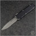 (#GT-93512) Guardian Tactical Recon-035 Stonewash S/E Part Serrated - Front