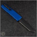 (#GT-94121-BL) Guardian Tactical Blue Recon-035 Black Tanto Plain - Back