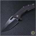 (#H009-4A) Heretic Knives Martyr Black Plain - Front