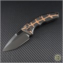 (#HER-2TCu) Heretic Knives 2-Tone Copper Auto Martyr DLC Plain - Front