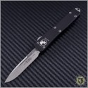 (#HG-0024) Microtech UTX-70 S/E Satin Plain - Front