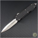(#HG-0034) Microtech Scarab D/E Satin Plain - Front
