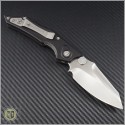 (#HG-0039) Microtech Select-Fire D/A Prototype 004 Hand Rubbed Satin - Back