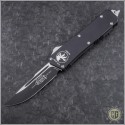 (#HG-0073) Microtech Scarab Executive S/E Black Plain - Front