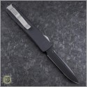 (#HG-0082) Microtech Ultratech S/E Black Plain - Back