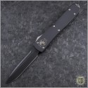 (#HG-0082) Microtech Ultratech S/E Black Plain - Front