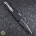 (#HG-0090) Microtech Scarab Executive D/E Black Fully Serrated - Back