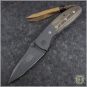(#HG-0097) Microtech LCC D/A Black Plain - Front