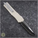 (#HG-0099) Microtech Tan Troodon S/E Black Plain - Back